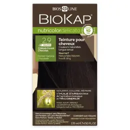 Biokap Nutricolor Delicato Rapid Teinture pour Cheveux 2.9 Châtain Foncé Chocolat 135ml