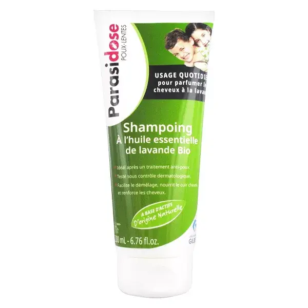 Parasidose shampoo olio essenziale di lavanda biologica 200ml