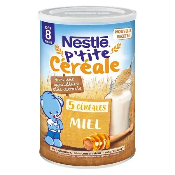 Nestlé P'tite Céréale Sabor Miel 400g 
