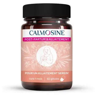Calmosine Postpartum e Allattamento - Vitamine C, Magnesio, Omega 3 - 60 Capsule