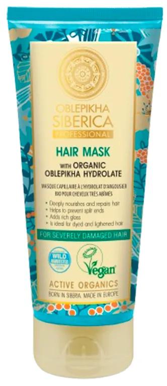 Natura Siberica masque à l&#39;argousier pour cheveux abîmés 200 ml