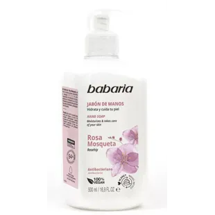 Sabonete para mãos Babaria Rosa Mosqueta 500 ml