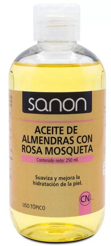 Huile d'Amande Sanon à la Rose Musquée 250 ml
