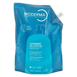 Bioderma Atoderm Gel Doccia Senza Saponi Pelli Secche Famiglia Eco-Ricarica 1L