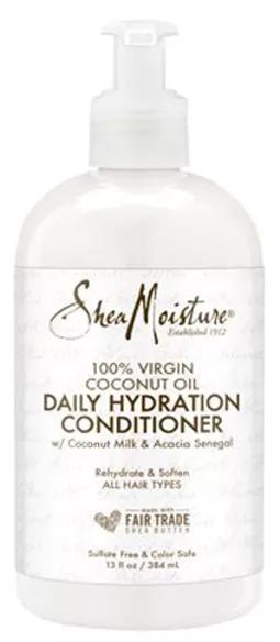 Shea Moisture Après-shampooing hydratant quotidien à l'huile de noix de coco 100 % vierge 384 ml