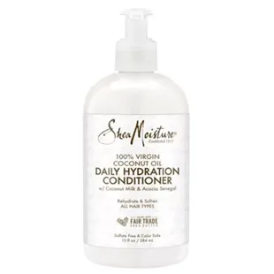 Shea Moisture Après-shampooing hydratant quotidien à l'huile de noix de coco 100 % vierge 384 ml