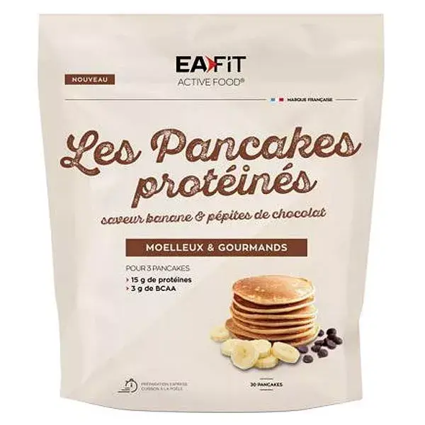 Eafit Pancakes Proteine Banane pepite di Cioccolato 400g