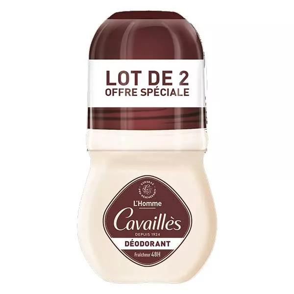 Rogé Cavaillès Dermato Desodorante 48h Hombre Roll-On 50ml x2