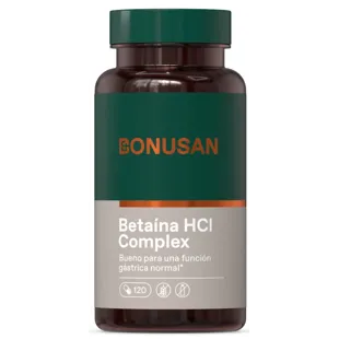 Bonusan Betaine HCL Complex 120 Capsules