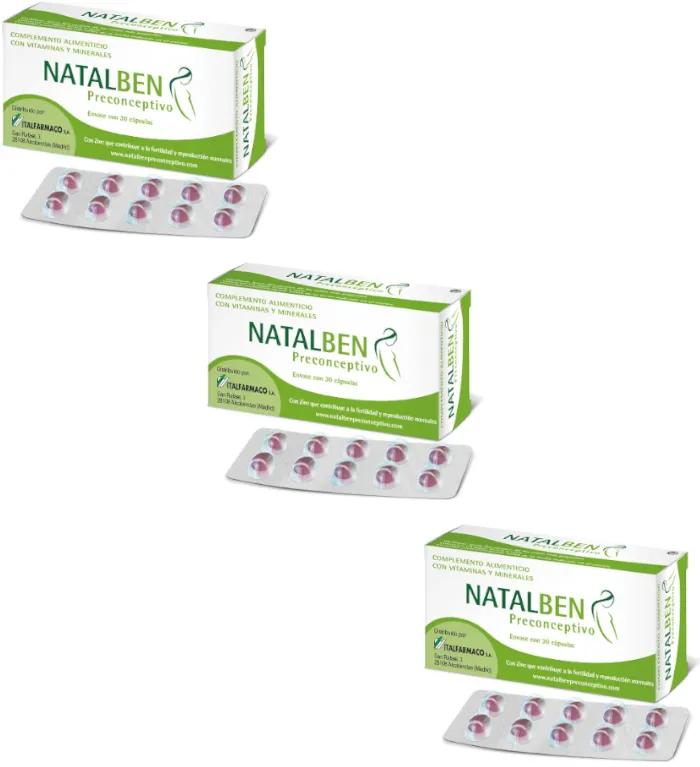 Natalben Preconceptive 3x30 Capsules