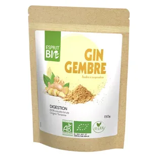 ESPRIT BIO ORGANIC HEALTH FOOD ZENZERO BIOLOGICO in polvere 150 g