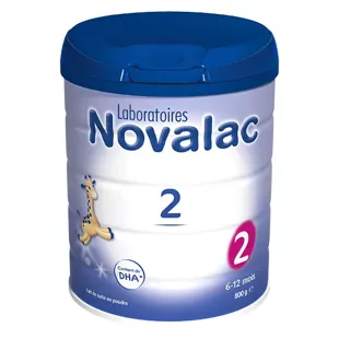 Latte NOVALAC 2 ° età 800g