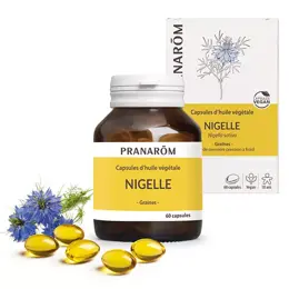 Pranarom Huile Végétale Nigelle 60 capsules