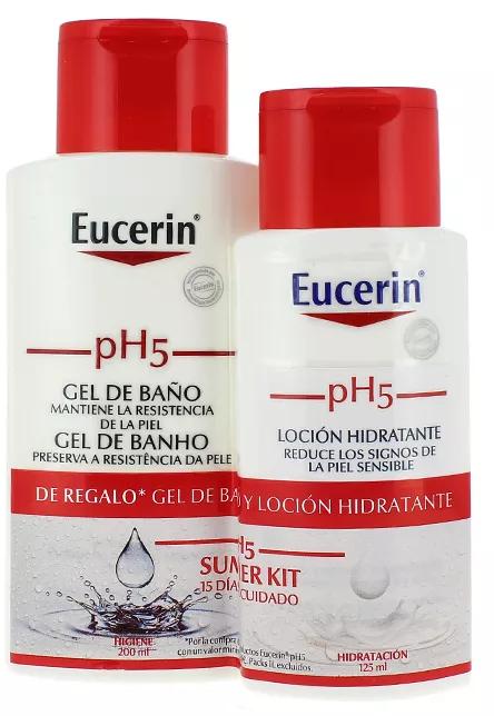 Eucerin pH5 Gel de Baño 200 ml + Locion Hidratante 125 ml