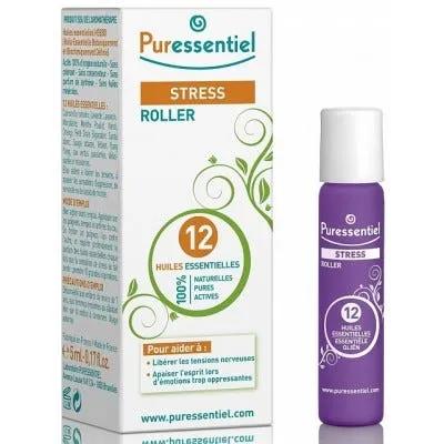 Puressentiel Stress Roller Ai 12 Olii Essenziali 5 ml