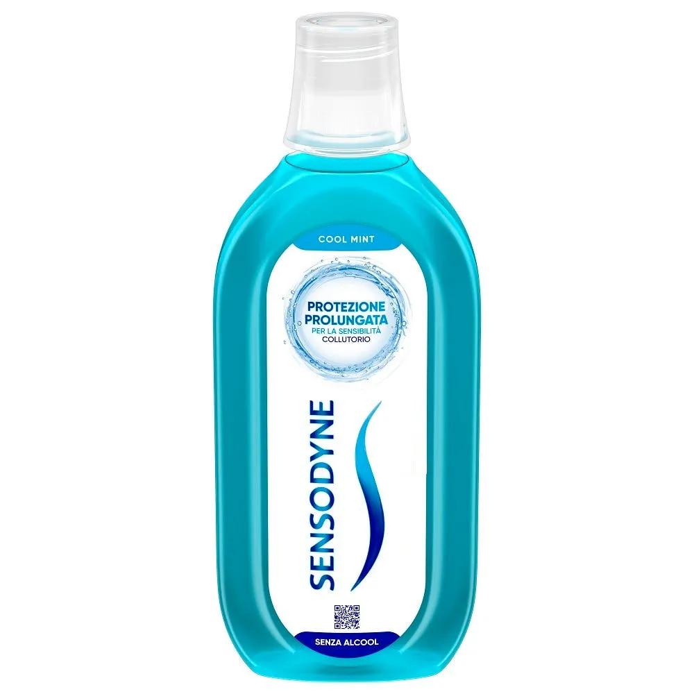 Sensodyne Collutorio Cool Mint Denti Sensibili Alito Fresco Senza Alcool Gusto Menta 500ml​