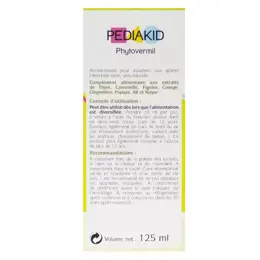 Pediakid Phytovermil Arôme Fruits Rouges 125ml