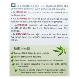 Biocyte Détox Bio 20 ampoules