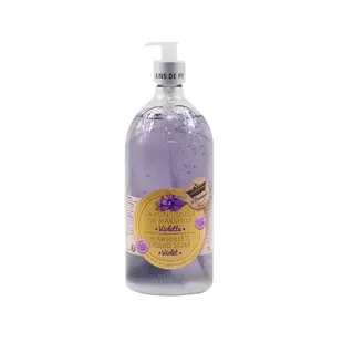 Les Petits Bains de Provence Sapone Liquido di Marsigliia Violetta 1L