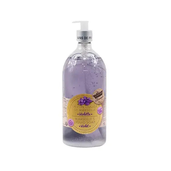 Les Petits Bains de Provence Liquid Marseille Soap Violet 1L