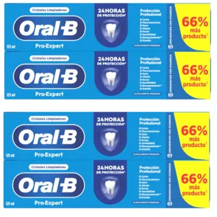 Oral-B Pro-Expert Multi-Protection Toothpaste with Fluoride 4x125 ml