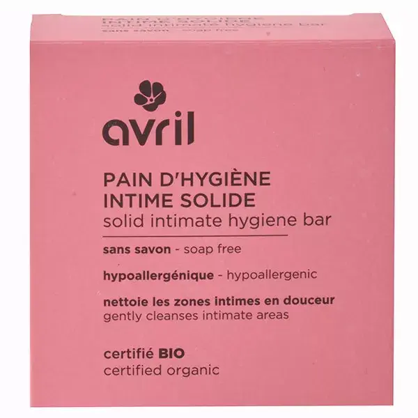 Avril Pain d'Hygiène Intime Solide Bio 110g