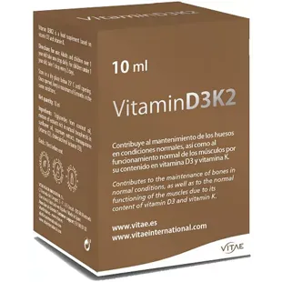 Vitae Vitamine D3 K2 10 ml