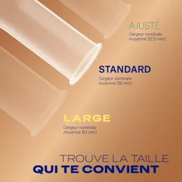 Durex Préservatifs Nude - 10 Préservatifs Extra Fins Sensation Peau Contre Peau