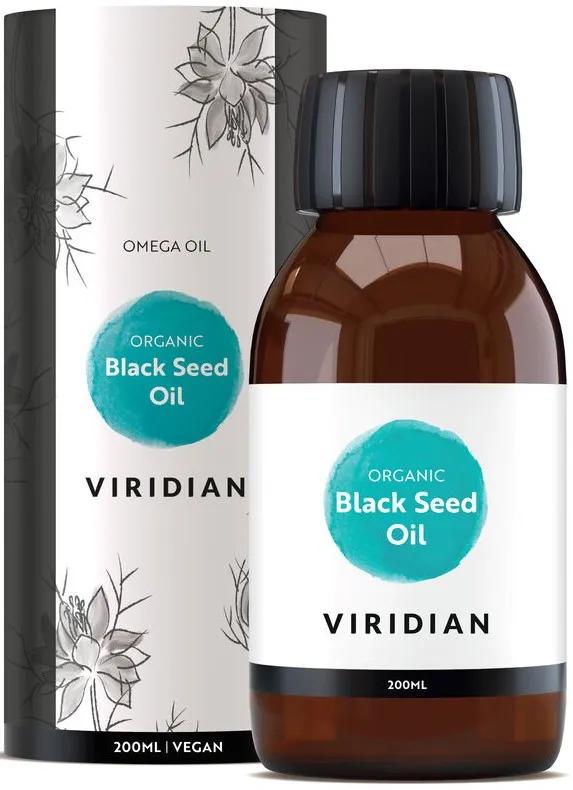 Viridian zwarte komijnolie 200 ml
