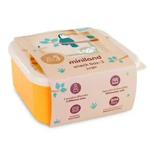 Miniland Snackbox-3 Jungle Boxes