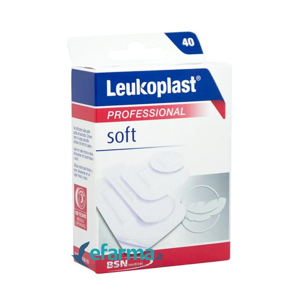 Leukoplast Soft Cerotti Delicati in Tessuto 40 Pezzi Assortiti