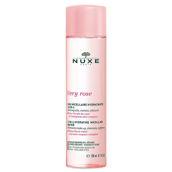 Nuxe Very Rose Micellar Water for Dry to Very Dry Skin 200ml