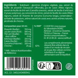 Codifra Expuryl 500 Phyto-Draineur Solution Buvable 500ml