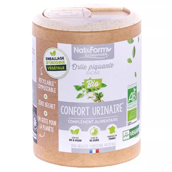 Complément Alimentaire Ortie Bio 200 Gélules - Fabriqué En France (Silicium Organique)