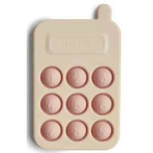 Mushie Pop It Telefone Blush