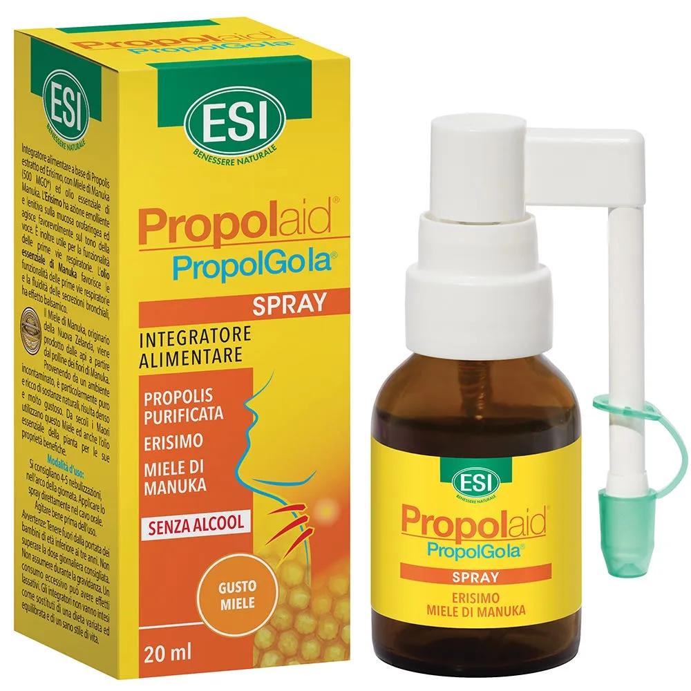 ESI Propolgola Miele Spray Lenitivo Mucosa Orale 20 ml