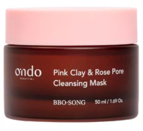 Ondo Beauty 36.5 Pink Clay & Rose Porenreinigungsmaske 50 ml