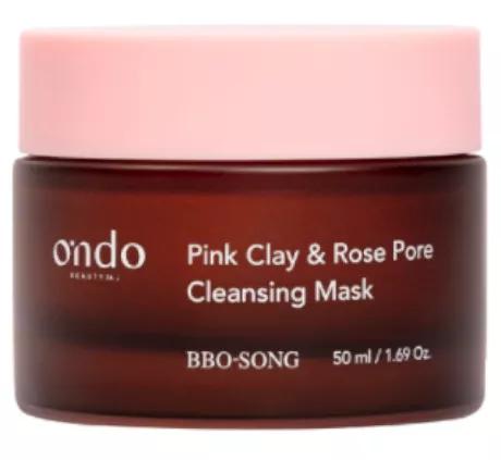 Ondo Beauty 36.5 Masque Nettoyant Pores à l'Argile Rose et à la Rose 50 ml