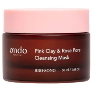 Ondo Beauty 36.5 Pink Clay & Rose Pore Cleansing Mask 50 ml