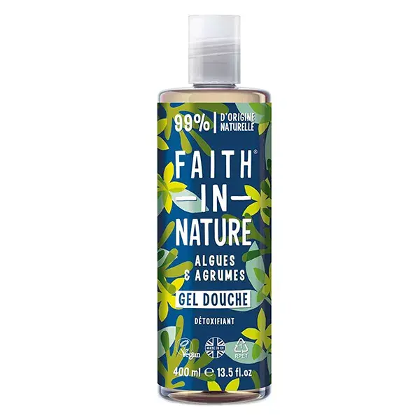 Faith In Nature Gel Duch & Baño Algas & Cítricos 400ml
