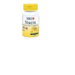 LongLife Niacin Integratore Metabolismo Energetico 100 Compresse