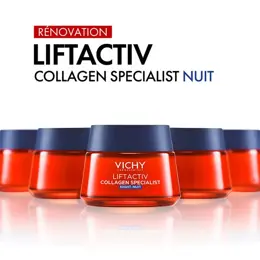 Vichy Liftactiv Collagène Specialist Crème Anti-Âge Nuit 50ml