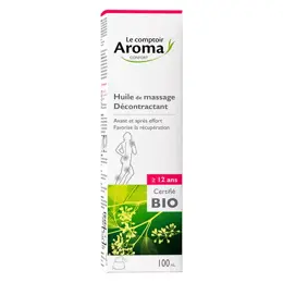 Le Comptoir Aroma Huile de Massage Décontractant Bio 100ml