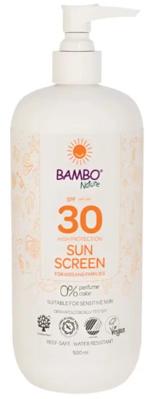 Bambo Nature Sunscreen SPF30 500 ml