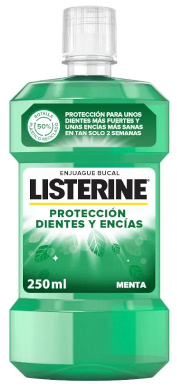 Listerine Mondwater Bescherming Tanden en Tandvlees Verse Munt 250 ml