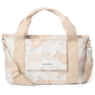 Suavinex Poetry Maternity Organizer Bag, Diaper Bag for Stroller, Beige