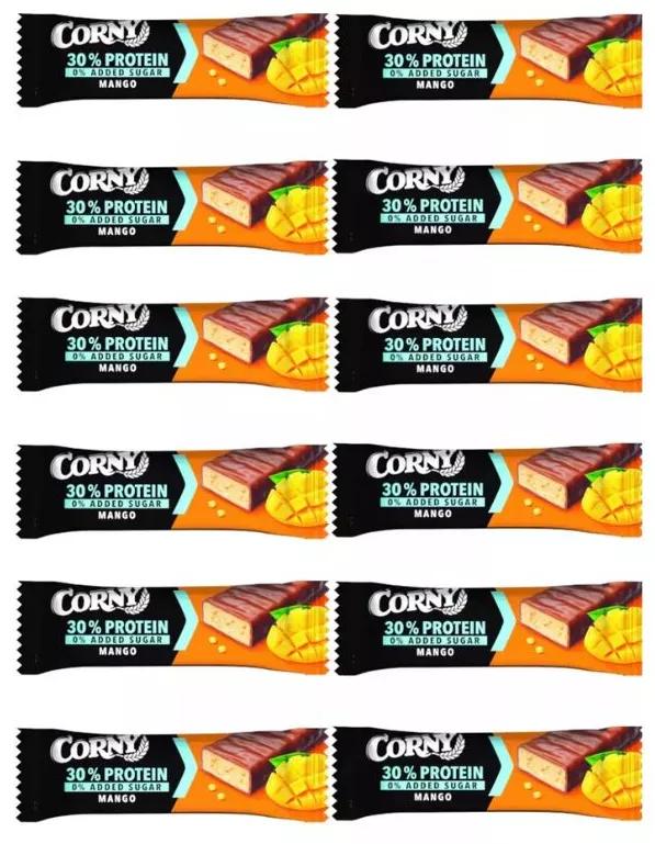 Corny Protein Barrinha de Manga com Chocolate 0% Açúcar Adicionado 12x50 gr