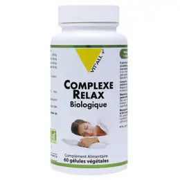 Vit'all+ Complexe Relax Bio 60 gélules végétales