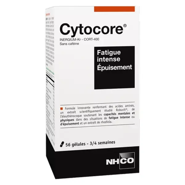 NHCO Cytocore fatigue intense épuisement 56 gélules