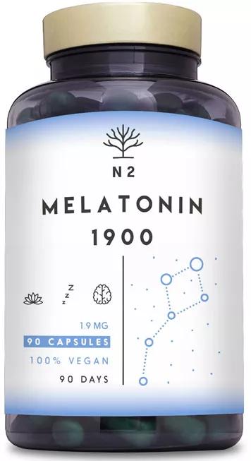 N2 Natural Nutrição Melatonina 90 Cápsulas Vegan